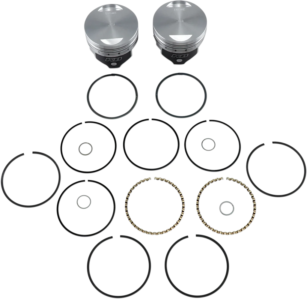 KB Performance Motorcycle Pistons Piston Kit - XL KB295.020 - Main Product View