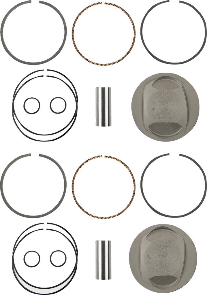 KB Performance Motorcycle Pistons Super-Duty Piston KB660LCA.STD - Side View