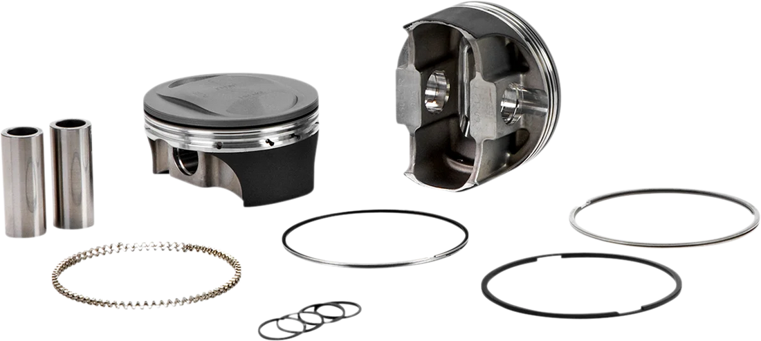 KB Performance Motorcycle Pistons Super-Duty Piston KB660LCA.STD - Back View