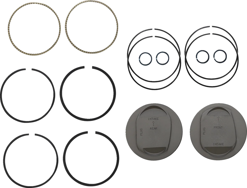KB Performance Motorcycle Pistons Super-Duty Piston KB661LCA.010 - Main Product View