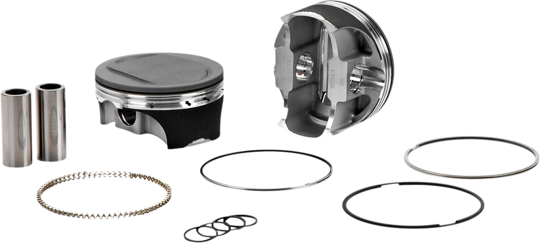 KB Performance Motorcycle Pistons Super-Duty Piston KB661LCA.010 - Side View