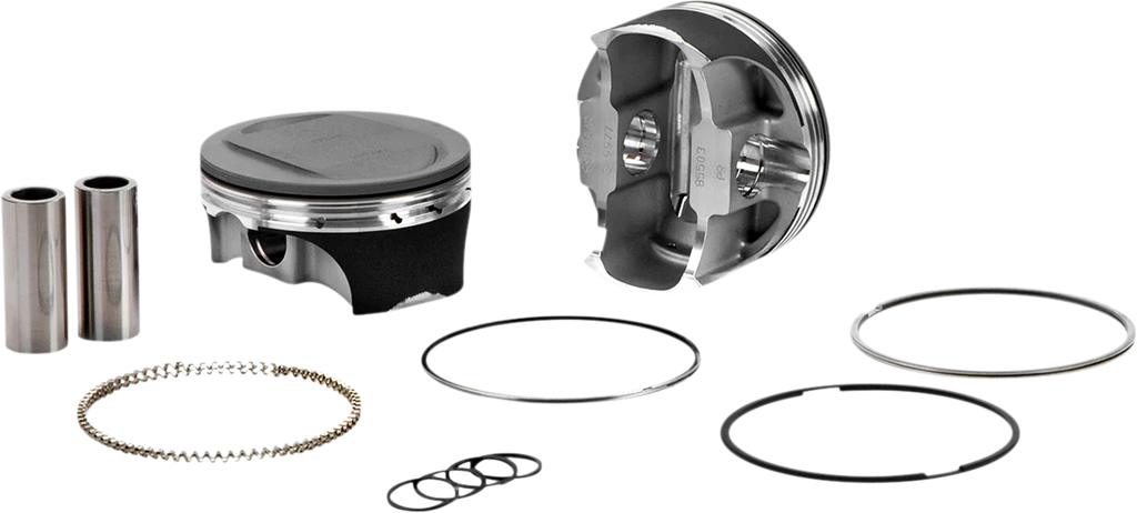KB Performance Motorcycle Pistons Super-Duty Piston KB661LCA.STD - Back View