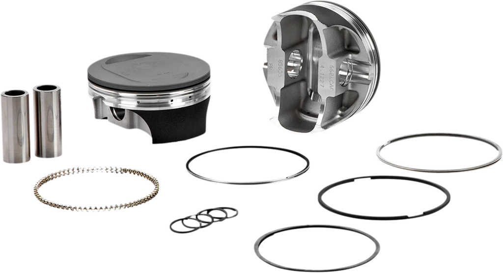 KB Performance Motorcycle Pistons Super-Duty Piston KB909LCA.STD - Side View