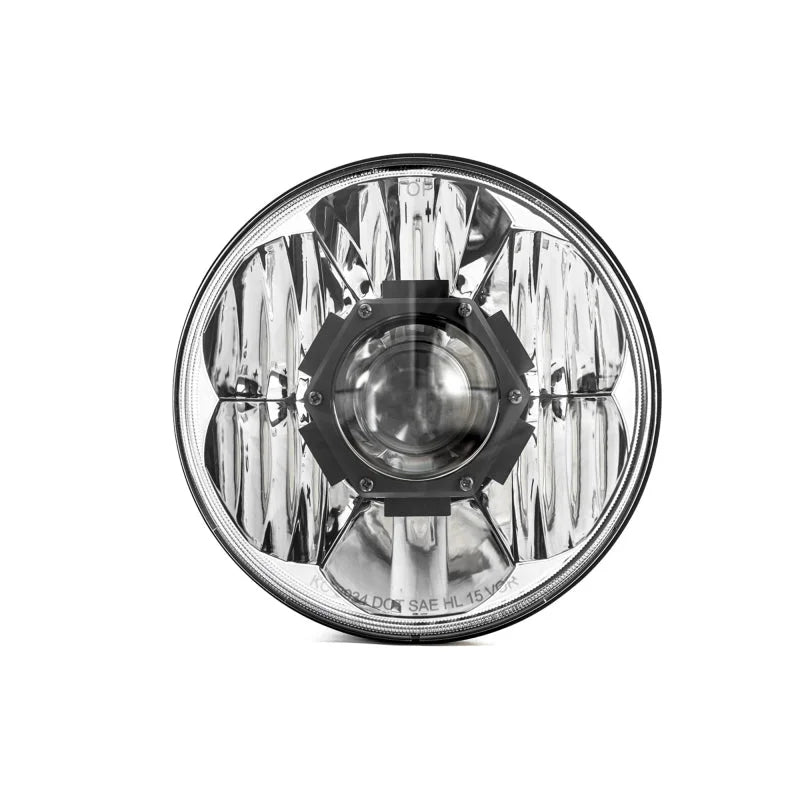 KC HiLiTES 07-18 Jeep JK 7in. Gravity LED Pro DOT Approved Replacement Headlight (Single) - Additional View 6