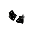 Load image into Gallery viewer, KC HiLiTES 07-18 Jeep JK A-Pillar Windshield Light Mount Bracket Set (Pair) - Black - Side View