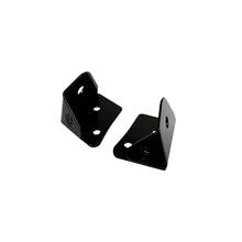 Load image into Gallery viewer, KC HiLiTES 07-18 Jeep JK A-Pillar Windshield Light Mount Bracket Set (Pair) - Black - Side View