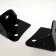 Load image into Gallery viewer, KC HiLiTES 07-18 Jeep JK A-Pillar Windshield Light Mount Bracket Set (Pair) - Black - Back View