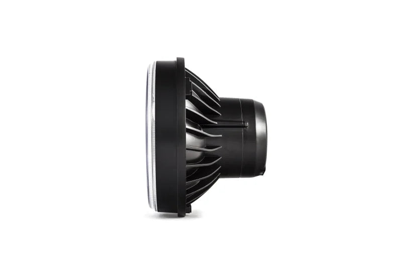 KC HiLiTES 07-18 Jeep JK (Not for Rubicon/Sahara) 7in. Gravity LED Pro DOT Headlight (Pair Pack Sys) - Side View