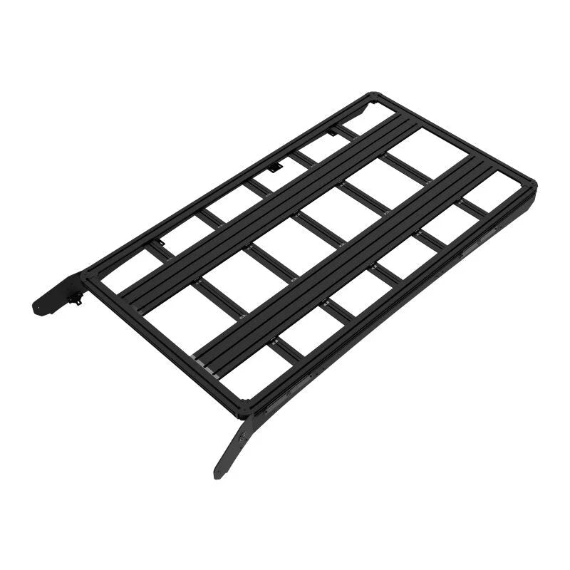 KC HiLiTES 10-23 Lexus GX460/Toyota LC 150 Platform One Roof Rack - Back View