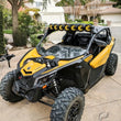 Load image into Gallery viewer, KC HiLiTES 17-19 Can-Am Maverick X3 Pro6 LED Mounting Bracket Set (Brackets Only) - Side View