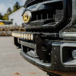 Load image into Gallery viewer, KC HiLiTES 2017+ Ford Super Duty Front Bumper Light Bar Mount For 40in Flex Era LED Light Bar - Back View