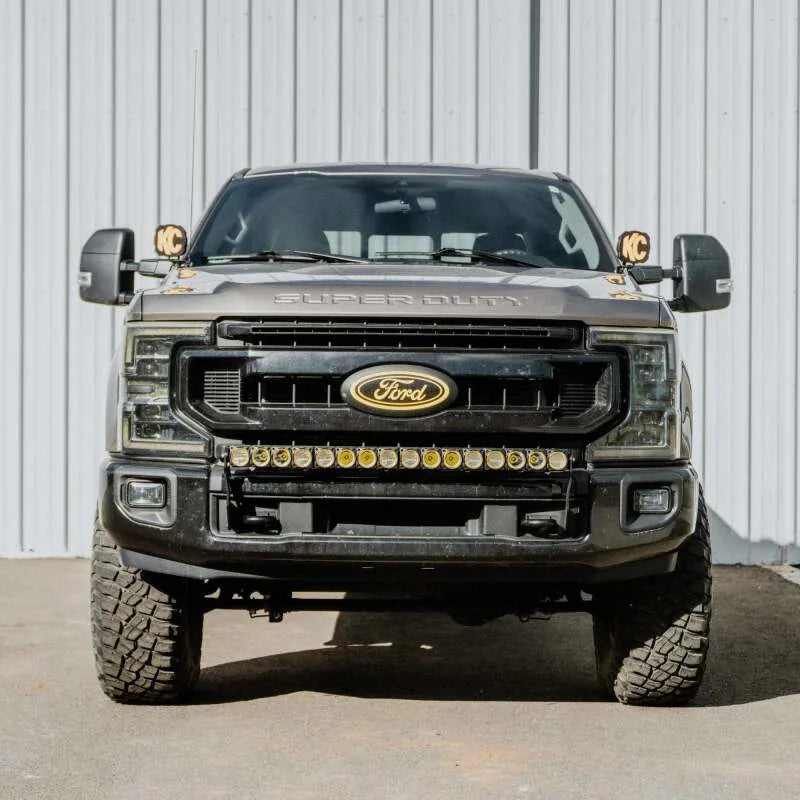 KC HiLiTES 2017+ Ford Super Duty Front Bumper Light Bar Mount For 40in Flex Era LED Light Bar - Additional View 5