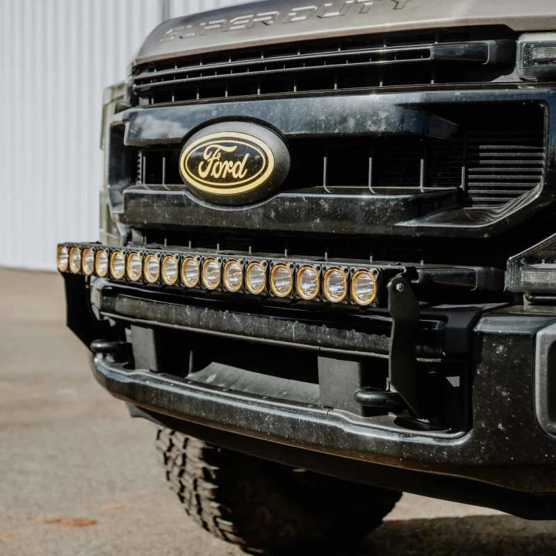 KC HiLiTES 2017+ Ford Super Duty Front Bumper Light Bar Mount For 40in Flex Era LED Light Bar - Additional View 7