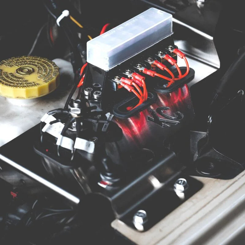 KC HiLiTES 2018+ Jeep Wrangler JL 3.6L / 2020+ Jeep Gladiator JT 3.6L Cyclone LED Engine Tray Kit - Additional View 5