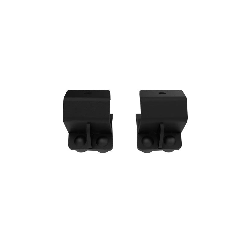 KC HiLiTES 2019+ RAM 1500 Rebel/TRX Grill Mount Light Brackets for Two Lights - Back View