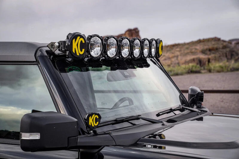 KC HiLiTES 2021+ Ford Bronco 50in Overhead Light Bar Mounting Bracket Set - Additional View 5