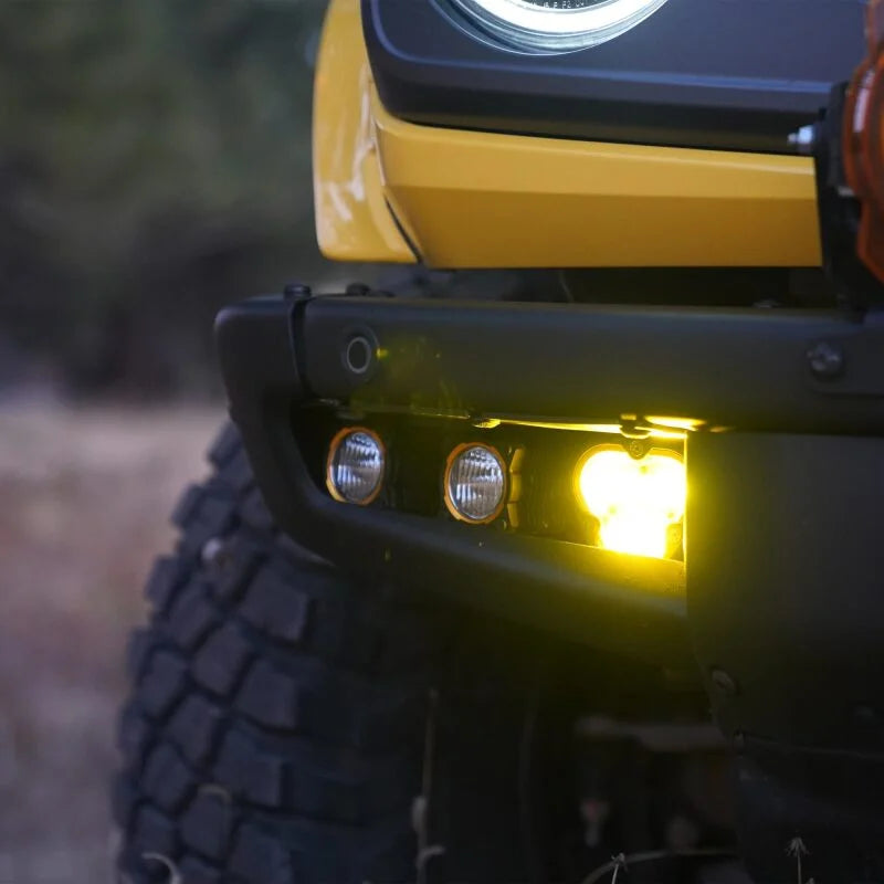 KC HiLiTES 2021+ Ford Bronco FLEX ERA 3 Dual Mode SAE Fog Light Pocket Kit - Additional View 10