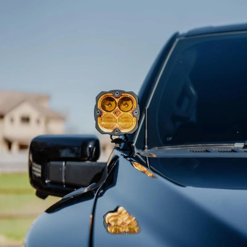 KC HiLiTES 2021+ Ford F150/Raptor/Lightning Gen 3 Pillar / Ditch Bracket Set - Additional View 7