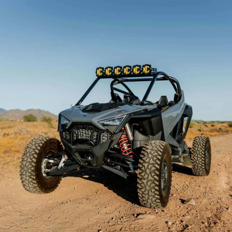 KC HiLiTES 2022+ Polaris RZR Pro XP 39in. Pro6 Gravity LED 6-Light 120w Combo Beam - Additional View 8