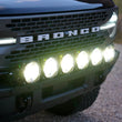 Load image into Gallery viewer, KC HiLiTES 21+ Ford Bronco 39in. Gravity LED Pro6 Light Bar Kit Front Bumper - Side View