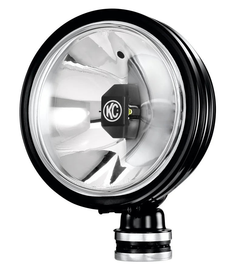 KC HiLiTES 6in. Daylighter Gravity G6 LED Light 20w Spot Beam (Single) - Black SS - Detail View