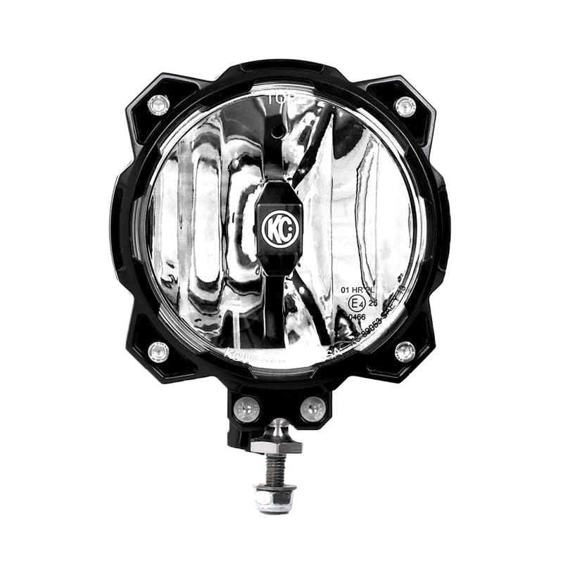 KC HiLiTES 6in. Pro6 Gravity LED Light 20w Single Mount Spot Beam (Single) - Side View