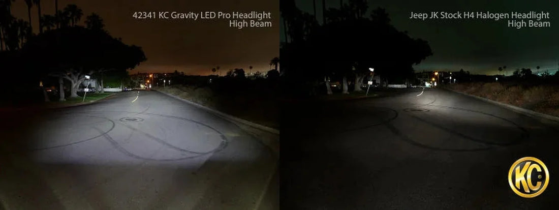 KC HiLiTES 07-18 Jeep JK 7in. Gravity LED Pro DOT Approved Replacement Headlight (Single) - Additional View 7