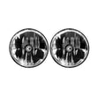 Load image into Gallery viewer, KC HiLiTES 97-06 Jeep TJ/Univ. 7in. Gravity LED H4 DOT Approved Replac. Headlight (Pair Pack System) - Main Product View