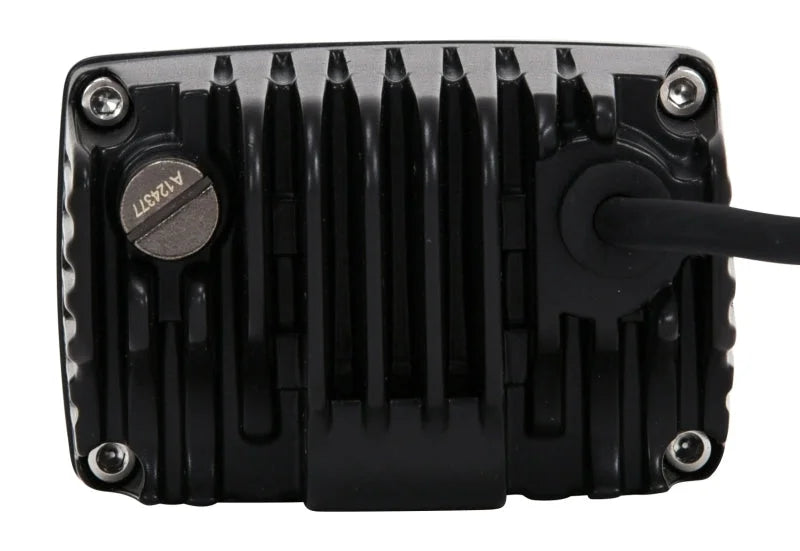 KC HiLiTES C-Series 2in. C2 LED Light 20w Area Flood Beam (Single) - Black - Installation View