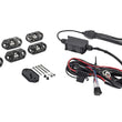 Load image into Gallery viewer, KC HiLiTES C-Series RGB LED Rock Light Kit (Incl. Wiring) - Set of 6 - Back View