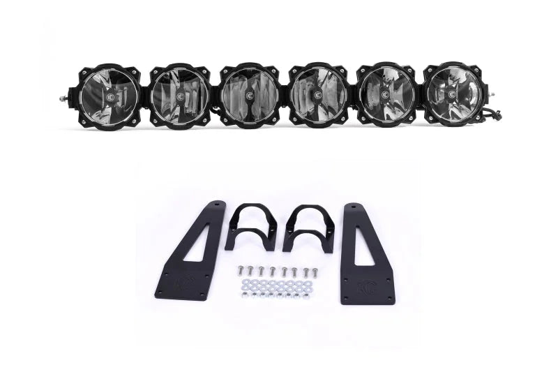 KC HiLiTES Can-Am Maverick 39in. Pro6 Gravity LED 6-Light 120w Combo Beam Overhead Light Bar System - Main Product View