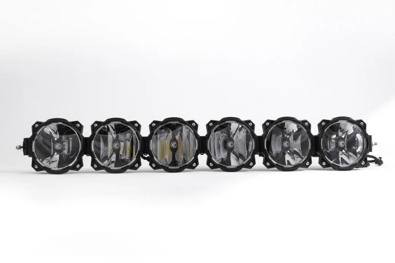 KC HiLiTES Can-Am Maverick 39in. Pro6 Gravity LED 6-Light 120w Combo Beam Overhead Light Bar System - Back View