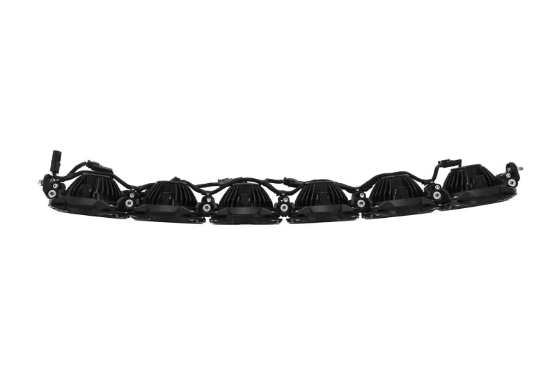 KC HiLiTES Can-Am Maverick 39in. Pro6 Gravity LED 6-Light 120w Combo Beam Overhead Light Bar System - Installation View