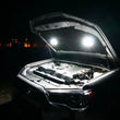 Load image into Gallery viewer, KC HiLiTES Cyclone 2in. LED Universal Under Hood Lighting Kit (Incl. 2 Cyclone Lights/Switch/Wiring) - Side View