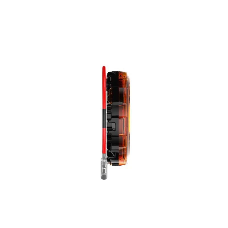 KC HiLiTES Cyclone V2 2.2in. LED Accessory Light 5w Flood Beam (Single) - Amber Lens - Additional View 5