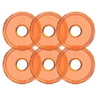 Load image into Gallery viewer, KC HiLiTES Cyclone V2 LED - Replacement Lens - Amber - 6-PK - Main Product View