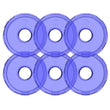 Load image into Gallery viewer, KC HiLiTES Cyclone V2 LED - Replacement Lens - Blue - 6-PK - Main Product View