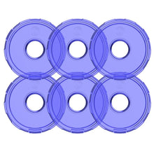 Load image into Gallery viewer, KC HiLiTES Cyclone V2 LED - Replacement Lens - Blue - 6-PK - Main Product View