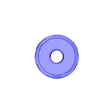 Load image into Gallery viewer, KC HiLiTES Cyclone V2 LED - Replacement Lens - Blue - Single - Main Product View
