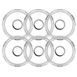Load image into Gallery viewer, KC HiLiTES Cyclone V2 LED - Replacement Lens - Diffused - 6-PK - Main Product View