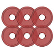 Load image into Gallery viewer, KC HiLiTES Cyclone V2 LED - Replacement Lens - Red - 6-PK - Main Product View