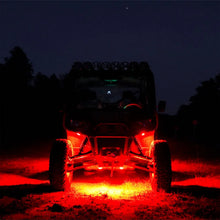 Load image into Gallery viewer, KC HiLiTES Cyclone V2 LED - Replacement Lens - Red - Single - Back View
