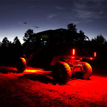 Load image into Gallery viewer, KC HiLiTES Cyclone V2 LED - Replacement Lens - Red - Single - Installation View