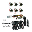 Load image into Gallery viewer, KC HiLiTES Cyclone V2 LED - Rock Light - 6-Light System - Clear - 5W Flood Beam - Main Product View