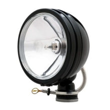 Load image into Gallery viewer, KC HiLiTES Daylighter 6in. Halogen Light 100w Spot Beam (Single) - Black SS - Side View
