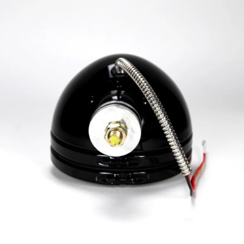 KC HiLiTES Daylighter 6in. Halogen Light 100w Spot Beam (Single) - Black SS - Installation View