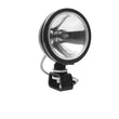 Load image into Gallery viewer, KC HiLiTES Daylighter 6in. Halogen Light 100w Spread Beam (Single) - Black SS - Installation View