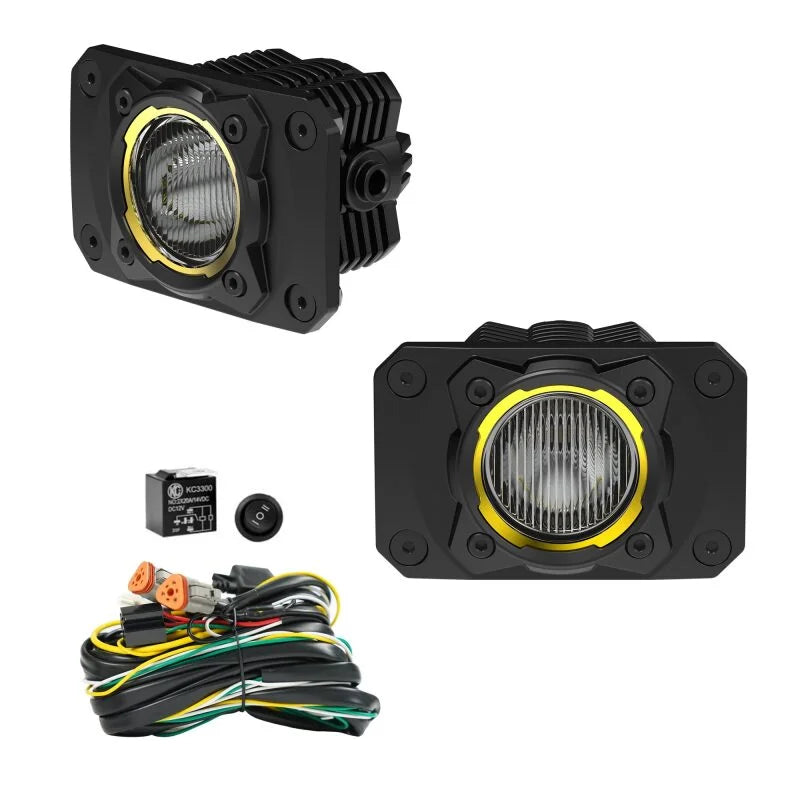 KC HiLiTES FLEX ERA 1 - Flush Mount Backup Light Kit - Main Product View