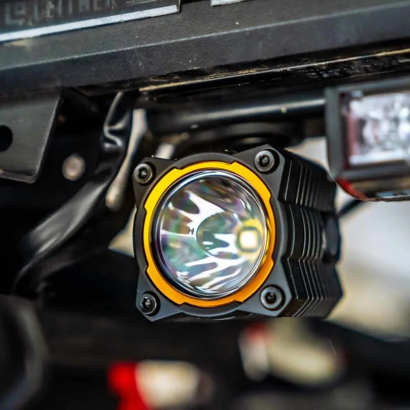 KC HiLiTES FLEX ERA 1 (Single Bezel Ring) - Gold - Main Product View
