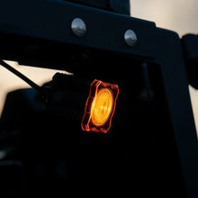 Load image into Gallery viewer, KC HiLiTES FLEX ERA 1 Single Light Shield ONLY (Amber) - Back View